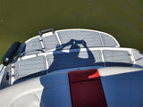 2007 Chaparral 210 SSI Swim Step Transom Boat EVA Foam Teak Deck Floor Pad Mat SeaDek MarineMat Gatorstep Style Self Adhesive - Front View