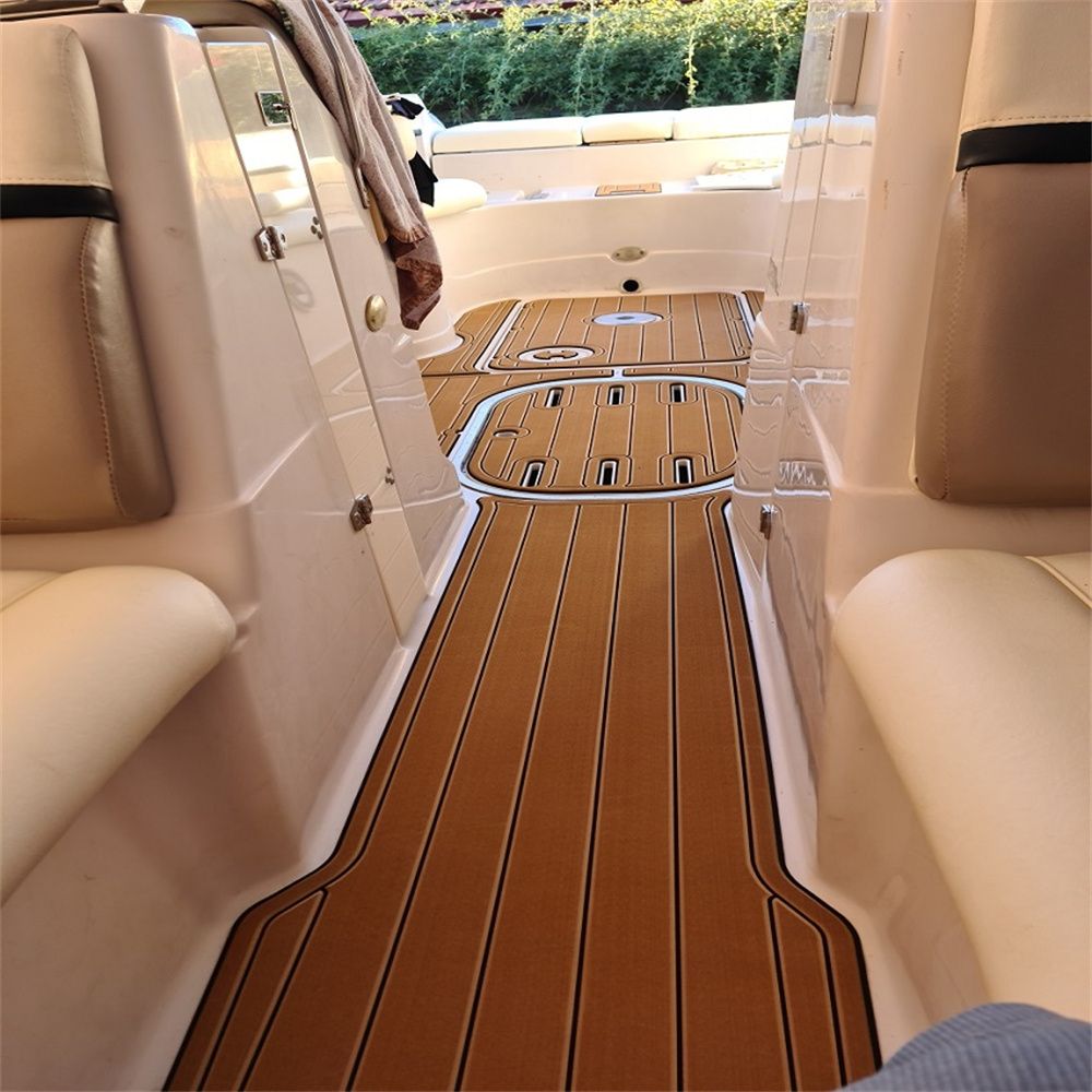 2005 Four Winns Horizon 230 Swim Platform Cockpit Boat EVA Foam Teak Floor Pad SeaDek MarineMat Gatorstep Style Self Adhesive
