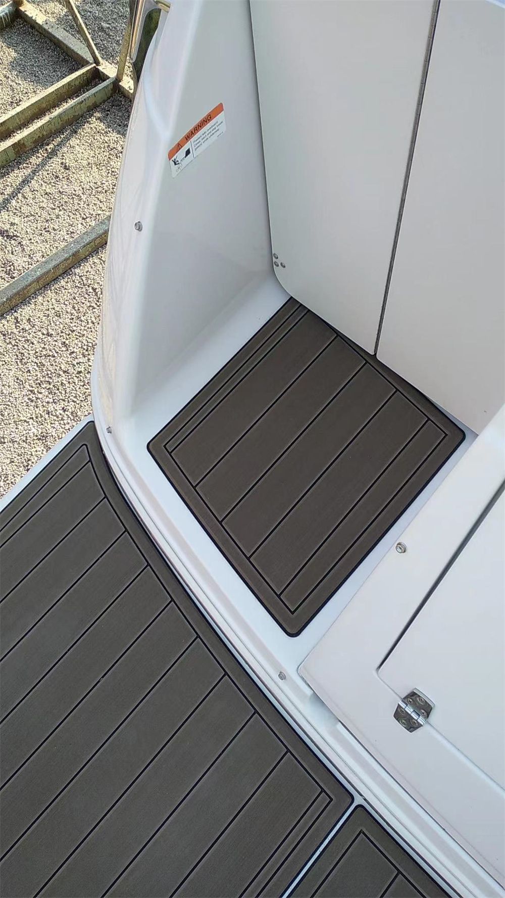 2003 Four Winns 268 Vista Cruiser Swim Platform Boat EVA Foam Teak Floor Pad Mat SeaDek MarineMat Gatorstep Style Self Adhesive