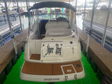 2003 Four Winns 268 Vista Cruiser Swim Platform Boat EVA Foam Teak Floor Pad Mat SeaDek MarineMat Gatorstep Style Self Adhesive