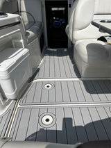 2005 Chaparral Signature 240 Swim Platform Cockpit Boat EVA Teak Floor Pad Mat SeaDek MarineMat Gatorstep Style Self Adhesive - Side View