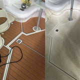 1998-2002 Cruisers Yachts 3870 Swim Platform Cockpit Pad Boat EVA Teak Floor Mat SeaDek MarineMat Gatorstep Style Self Adhesive - Extra Image
