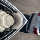 2010-2014 Malibu 21 VLX Cockpit Pad Boat EVA Foam Teak Deck Floor Mat Flooring SeaDek MarineMat Gatorstep Style Self Adhesive - Top-Down View