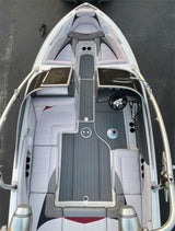 2006-2012 Mastercraft X15 Cockpit Pad Boat EVA Foam Faux Teak Deck Floor Mat SeaDek MarineMat Gatorstep Style Self Adhesive