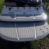 2014 Bayliner 185 Bowrider Swim Platform Boat EVA Foam Teak Deck Floor Pad Mat SeaDek MarineMat Gatorstep Style Self Adhesive