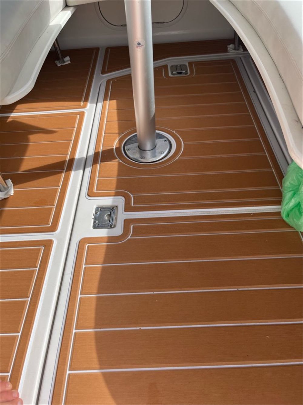 2000 Four Winns 298 Vista Swim Platform Cockpit Boat EVA Foam Teak Deck Floor SeaDek MarineMat Gatorstep Style Self Adhesive