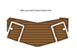 2006 Larson 228 LXI Swim Platform Step Pad Boat EVA Foam Teak Deck Floor Mat SeaDek MarineMat Gatorstep Style Self Adhesive