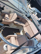 2004 Rinker 232 Swim Platform Cockpit Pad Boat EVA Foam Faux Teak Deck Floor Mat SeaDek MarineMat Gatorstep Style Self Adhesive - 45-Degree Angle