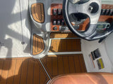 2003 Bayliner 245 SB Swim Platform Cockpit Boat EVA Foam Teak Deck Floor Pad Mat SeaDek MarineMat Gatorstep Style Self Adhesive