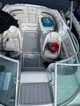2004 Chaparral 265 SSI Swim Platform Cockpit Boat EVA Foam Teak Deck Floor Pad SeaDek MarineMat Gatorstep Style Self Adhesive - Side View
