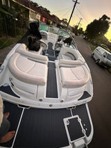 2007 Chaparral 246 SSI Swim Platform Cockpit Boat EVA Foam Teak Floor Pad Mat SeaDek MarineMat Gatorstep Style Self Adhesive