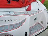 2006 Nautique SV211 Swim Platform Cockpit Pad Boat EVA Foam Teak Deck Floor Mat SeaDek MarineMat Style Self Adhesive - 45-Degree Angle