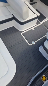 2016 Regal 1900 ES Swim Platform Cockpit Pad Boat EVA Foam Faux Teak Deck Floor Mat Seadek MarineMat Gatorstep Style Self Adhesive