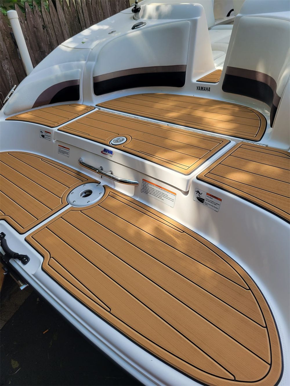 2006 & Earlier Yamaha SX230 Swim Platform Pad Boat EVA Foam Teak Deck Floor Mat SeaDek MarineMat Gatorstep Style Self Adhesive