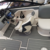 2003-2006 Yamaha AR SX 230 Swim Platform Cockpit Boat EVA Foam Teak Floor Pad Mat SeaDek MarineMat Style Self Adhesive - Rear View