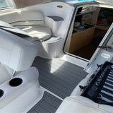 2000 Bayliner 2855 Swim Platform Cockpit Boat EVA Faux Foam Teak Deck Floor Pad - 45-Degree Angle