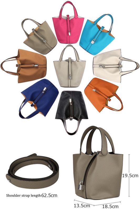 Tote Bag for Women Vegan Leather Bucket Purse for Women Top Handle Handbag Shoulder Bag-Ivory White