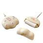 Cream Cat Paw Mini Lint Roller Portable Sticky Roller with 8 Refills