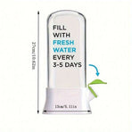 Anti-Crush Herb Keeper Cup Reusable Vegetable Fresh Container-White