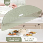 Foldable Mosquito-Proof Food Cover, Household Fly Screen, Fine-Mesh Breathable Dining Table Cover - Square