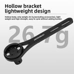 Lightweight Bike Computer Mount, One-Piece Extension Mount, Aluminum Alloy Cycling Mount - Red