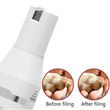 4-in-1 Pet Electric Clipper, Cat and Dog Hair Trimmer and Nail Grinder, Pet Grooming Supplies - Pink - Extra Image