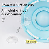 Pet Slow Feeder Bowl with Food Dispenser, Non-Slip, Universal Puzzle Feeder for Cats and Dogs - Yellow - Side View