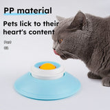 Pet Slow Feeder Bowl with Food Dispenser, Non-Slip, Universal Puzzle Feeder for Cats and Dogs - Yellow - Extra Image