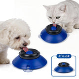 Slow Feeder Lick Bowl, Universal for Cats and Dogs, a Fun and Stimulating Feeding Tool - Blue