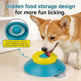 Slow Feeder Lick Bowl, Universal for Cats and Dogs, a Fun and Stimulating Feeding Tool - Blue - Extra Image