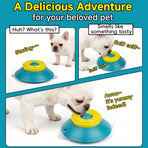 Slow Feeder Lick Bowl, Universal for Cats and Dogs, a Fun and Stimulating Feeding Tool - Green