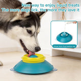Slow Feeder Lick Bowl, Universal for Cats and Dogs, a Fun and Stimulating Feeding Tool - Green
