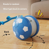Smart Self-Rolling Pet Toy, Durable Chew Ball for Cats and Dogs to Keep Themselves Entertained - Orange - 45-Degree Angle