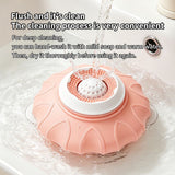 Slow Feeder Bowl for Pets, Non-Slip Puzzle Feeder for Cats and Dogs - Pink - Close-Up Angle