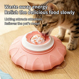 Slow Feeder Bowl for Pets, Non-Slip Puzzle Feeder for Cats and Dogs - Pink - Extra Image