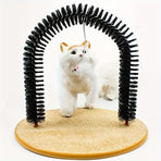 Multifunctional Cat Arch Scratcher, Durable Scratching Post, and Cat Grooming Toy