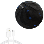 Smart Interactive Dog Toy Ball, Auto-Bouncing and Spinning, E-TPU Bite-Resistant and Rechargeable - Black