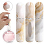 3-Pack - 5ml Portable Perfume Refill Bottles, Bottom-Fill Leak-Proof Travel Spray Bottles - Gray