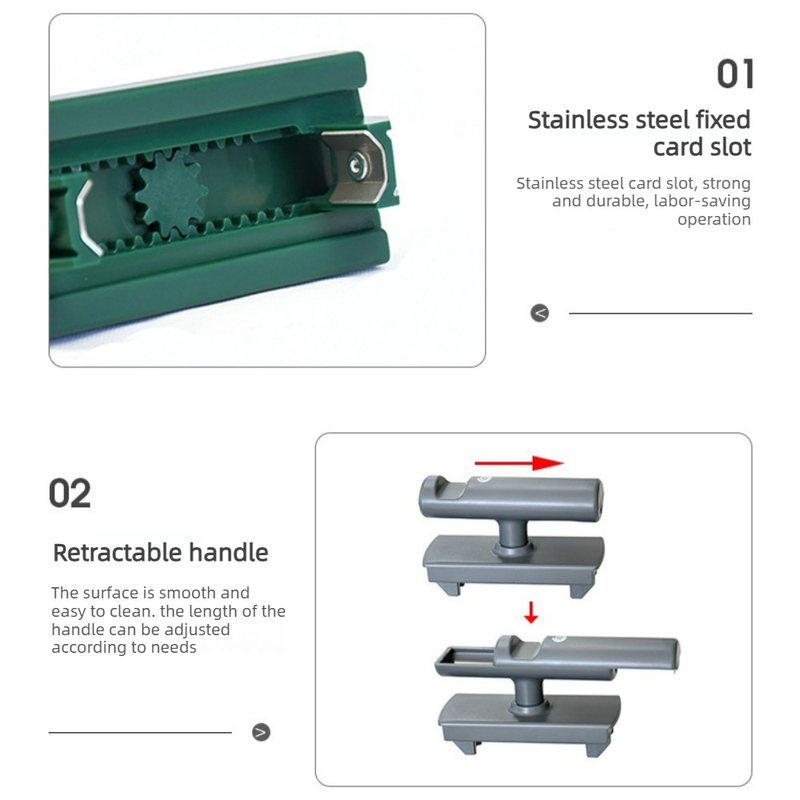 Multi-Function Jar Opener, Adjustable Non-Slip Lid Opener for 20mm-100mm Caps, ABS & Stainless Steel, Easy to Use - Blue