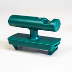Multi-Function Jar Opener, Adjustable Non-Slip Lid Opener for 20mm-100mm Caps, ABS & Stainless Steel, Easy to Use - Green
