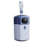 Portable Smart Clothes Dryer, 3-Temperature-Setting UV Sterilizing Mini Dryer, Foldable Hanging Dryer for Travel and Home Use (Blue)