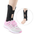 Adjustable Ankle Brace, Breathable Stabilizer Splint for Sprain Recovery & Sports Protection - Black L