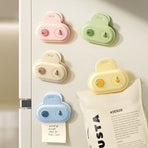 5PCS Cloud Magnetic Sealing Clips with Date Markers, Dual-Use Food Bag Sealer & Fridge Magnets