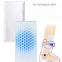 2PCS Self-Adhesive Gel Pads for Ski Boots, Anti-Friction Shock Absorbing Liners, Reusable & Washable