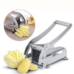 Stainless Steel Potato Cutter, Manual Multi-Functional Vegetable Dicer for Potato Cucumber Carrot