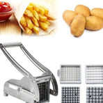 Stainless Steel Potato Cutter, Manual Multi-Functional Vegetable Dicer for Potato Cucumber Carrot