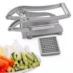 Stainless Steel Potato Cutter, Manual Multi-Functional Vegetable Dicer for Potato Cucumber Carrot
