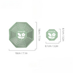 2-in-1 Transformable Silicone Coaster Carrier, Foldable Reusable Wine, Milk Tea, and Beverage Carry Bag & Heat Mat Gift - Yellow