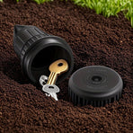 2 Pack Sprinkler Look Alike Hide A Key Holder, Waterproof Hidden Storage Container for Spare Keys Cash Outdoor Yard