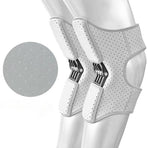 2-Pack - Bionic Exoskeleton Knee Booster Brace, Spring Support Knee Pad for Seniors: Climbing, Lifting, and Sports—Joint Relief (Gray)